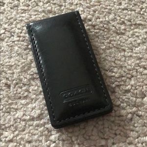 Coach money clip